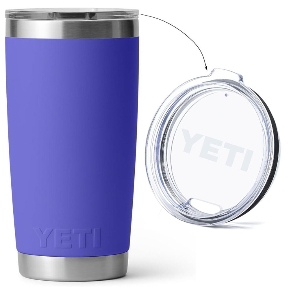 YETI Rambler 20 oz Stainless Steel Vacuum Insulated Tumbler with Lid - Picture 2 of 4